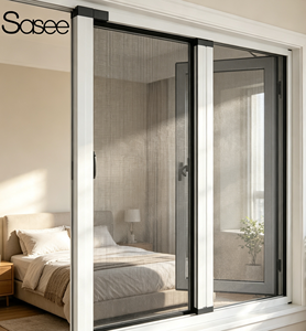 Tapparelle per finestre in rete con zanzariera pieghevole <span class=keywords><strong>a</strong></span> rete per <span class=keywords><strong>zanzariere</strong></span> <span class=keywords><strong>a</strong></span> rete con schermo per insetti con rete personalizzata in acciaio inossidabile retrattile - Product Image 2