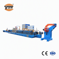 Ligne de production de tuyaux en acier inoxydable YXH, soudée au laser, à économie d'énergie, avec double moteur, entièrement automatisée, ligne clé en main