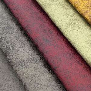 قماش أريكة من جلد الغزال برونزي منسوج من البوليستر مخصص لأثاث المفروشات - Product Image 5