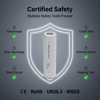 Batterie d'avion électrique avancée Tenpower 21700 50Xg 3.6V 5000mAh à décharge élevée, expédition mondiale