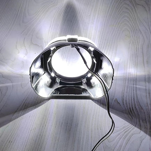Cubierta Decorativa de Aluminio para Iluminación, con Fijación por Tornillos, Blanco Brillante, Lente de Doble Haz 3.0 - Product Image 1