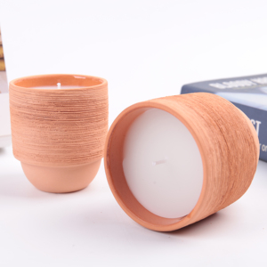 Vases à bougies <span class=keywords><strong>en</strong></span> <span class=keywords><strong>terre</strong></span> <span class=keywords><strong>cuite</strong></span> pour la décoration moderne de la maison, pots à bougies décoratifs <span class=keywords><strong>en</strong></span> céramique personnalisés pour Noël à prix abordable - Product Image 4