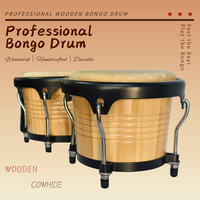 Bongo professionnel 7 pouces + 9 pouces