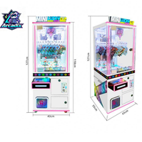Machine à pinces à monnayeur pour la distribution de cadeaux, machine d'arcade de divertissement intérieur, vente en gros