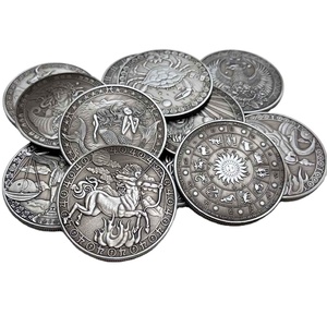 Pièces de Défi de Collection Antiques Personnalisées Pas Cher avec Logo de Pirate Design 3D en Métal Découpé Laiton Fer pour Souvenirs et Cadeaux - Product Image 5