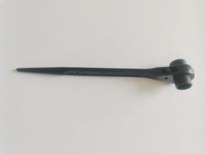 Ratcheting <strong>Socket</strong> 22 X <strong>24mm</strong> Construction Ratchet Wrench Spanner Spud End for Scaffolding Steel Working - Product Image 5