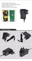 Adaptateur secteur DC en gros pour usine, prise UE, sortie 5V 9V 12V 24W 2.4A 12V pour bande LED, pour caméra