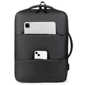 Sac à dos d'affaires multifonctionnel pour homme avec chargement USB personnalisé et avancé - Product Image 2