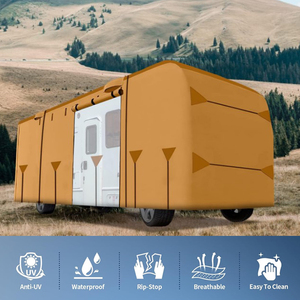Housse de camping-car Bestway Custom Class en tissu non tissé, imperméable, résistante aux UV, rejet IR à 70 %, couleur et logo personnalisés <span class=keywords><strong>pour</strong></span> usage extérieur - Product Image 2