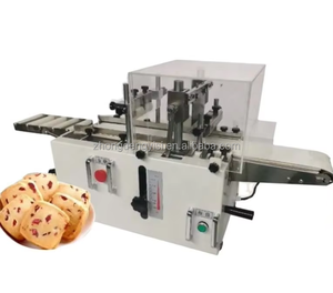Electric High Efficiency Food Cheese Cookie Dough Bread Stainless Steel Automatic Frozen Cranberry Slicing <b>Biscuit</b> <b>Machine</b> - Product Image 1