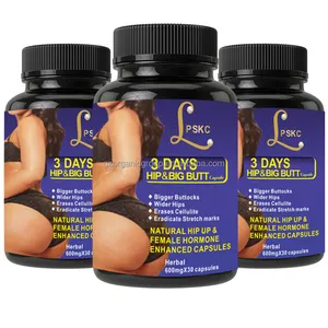 Premium Butt Enhancement Capsules 3 Days Hip&Big Butt Lift Pills for Glute Growth Lifting and Firming Big Hip Capsules