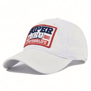 หมวกเบเร่ต์ทรงนิวส์บอยแบบปรับได้ ผ้าตาข่ายปักลายได้ตามสั่ง ใส่ได้ทั้งชายและหญิง ระบายอากาศได้ดี สวมใส่สบาย ผ้าฝ้ายซักแบบสโตนวอช เหมาะกับทุกฤดู - Product Image 4