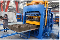 QT10-15 Machines automatiques à briques en béton Machine à blocs en béton pour la fabrication de briques Machines à béton