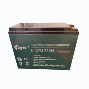 แบตเตอรี่ตะกั่วกรดแบบ VRLA 12V38Ah สำหรับระบบสำรองไฟ (UPS) พร้อมการรับประกัน 3 ปี 12V38Ah สำหรับจักรยานไฟฟ้า - Product Image 5