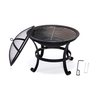 Poêle à bois d'extérieur pour jardin, foyer, brasero, chauffage au bois, portable