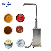 Machine de remplissage automatique pour liquides, beurre de cacahuète, huile, sauce tomate, cosmétiques, miel et pâtes