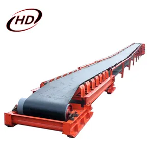 Professional sand transport conveyor belt feeder with safety switches