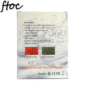 批发定制Oem Odm高精度呼气分析仪传感器呼气酒精测试仪 - Product Image 5