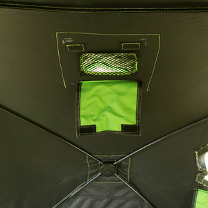 Carpa de Pesca en Hielo con Postes de Aleación de Aluminio, Ventana de TPU, Cierre SBS, Protección Solar, Impermeable, Resistente al Frío, Equipo de Pesca para Invierno - Product Image 2