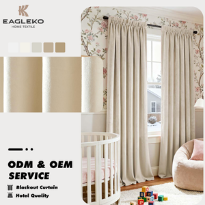 रहने वाले कमरे के लिए कई रंग विलासिता पर्दे के लिए कई रंग लक्जरी पर्दे प्रमाणित OEKO-TEX प्रमाणित OEKO-TEX - Product Image 1