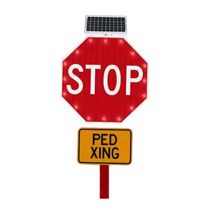 Consegna rapida non è consentito l'accesso al cerchio per uso esterno ad alta resistenza in lega di alluminio a basso costo di manutenzione segnaletica di sicurezza stradale - Product Image 3