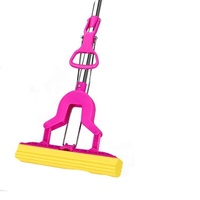 Serpillère PVA intelligente à double rouleaux, nettoyage facile, rapide et efficace, forte absorption d'eau, serpillère puissante