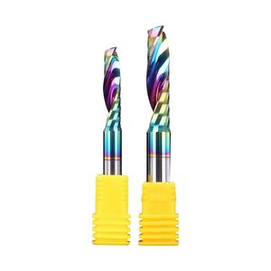 Duy nhất sáo <span class=keywords><strong>CNC</strong></span> Carbide End Mill xuống cắt nhôm <span class=keywords><strong>Router</strong></span> <span class=keywords><strong>bits</strong></span> phay Cutter - Product Image 1