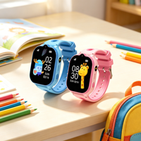 Reloj Inteligente para Niños LT52 4G Android GPS IP67 WIFI con Videollamada, Pantalla IPS, Correa de Goma, 128MB RAM, 192MB ROM, Brújula, para Niños y Niñas