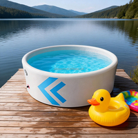 Piscines pliables portables pour intérieur/extérieur, en tissu Drop Stitch, en mètres ou sur mesure, pour adultes et enfants, pour usage familial