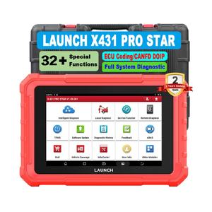 Sıcak Satışta Launch X431 <span class=keywords><strong>Pro</strong></span> Star Elite AB/BK/RU Tam Sistem Çift Yönlü Araç Tarama Cihazı Profesyonel Otomotiv OBD2 Tarayıcı - Product Image 1
