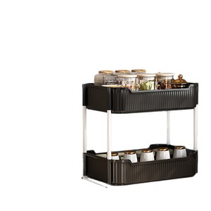 Multi Layer Storage Cart With Wheels For Bedroom Bathroom Living Room Portable Snacks Organizer Easy Cleaning Rectangle - Product Image 5