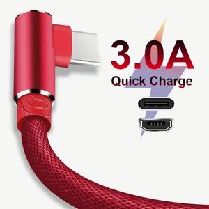 Data Cables Nylon Type C Fast Charging Cable USB3.0 <b>Usb</b>-c Power <b>Adapter</b> Cable Braided Wire for Smart Phones - Product Image 3