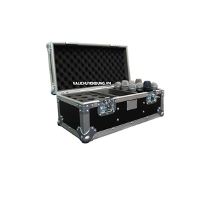 Estuche de Transporte para Equipos de Audio Profesionales con 4 Ruedas y Asas Grandes, Caja de Almacenamiento Resistente de Madera Contrachapada de 9 mm - Product Image 3