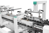 Máquina Plegadora y Encoladora Automática Eléctrica WESTONIX para Cajas de Cartón de 4 y 6 Esquinas con Embalaje de Papel y Plástico