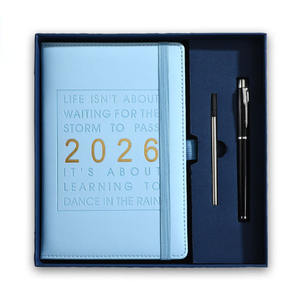 Cuaderno de trabajo diario 2026 con cubierta de cuero, <span class=keywords><strong>libro</strong></span> de plan de check-in de autodisciplina, calendario español, horario en inglés para promociones - Product Image 1