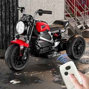 Motocicleta Eléctrica <span class=keywords><strong>de</strong></span> Tres Ruedas para Niños, con Control Remoto, Recargable, <span class=keywords><strong>de</strong></span> Plástico, con Luces y Música, Juguete para Bebés - Product Image 2