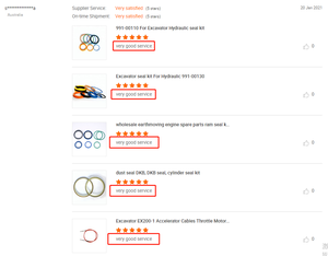 Yếu Tố Giá Xi Lanh Thủy Lực Piston Rod Seal <span class=keywords><strong>OUY</strong></span> - Product Image 4