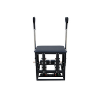 Chaise de Pilates personnalisée, cadre en métal robuste, combo reformer, chaise en acier pour les séances d'entraînement à domicile