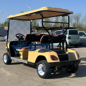 Carrito de Golf Eléctrico de Diseño NUEVO 2026, Buggy Todoterreno Personalizado, Carro de Club Económico con Precio de Fábrica para Parques Turísticos y Zonas Escénicas - Product Image 1