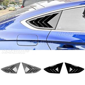 For Audi A5 S5 F5 Sedan 2017-2024 Rear <b>Window</b> Side Vent Shutter Louver Cover Trim Rear Quarter <b>Panel</b> <b>Window</b> Car Accessories - Product Image 2