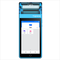 Terminal POS intelligent 58mm machine d'impression portable Android PDA avec Bluetooth Wi-Fi prise en charge Google Play pour la vente au détail et la logistique