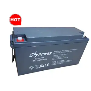 CSPower 150ah 12v agm深循环电池CS12-55