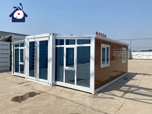 Listo para enviar 40Ft 20Ft Contenedor prefabricado Casa expandible Estándares locales Casa prefabricada de lujo 2 dormitorios para la venta - Product Image 5