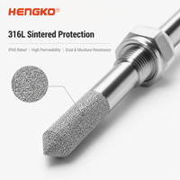 Transmetteur de température et d'humidité haute précision HENGKO HG808-H 98%RH 4-20mA pour chambres d'essai environnementales