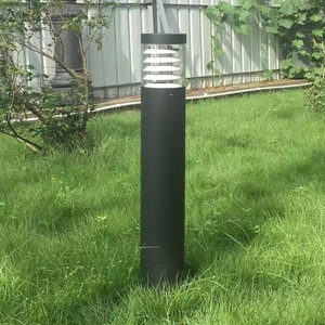 Lawn <b>Lights</b> <b>Led</b> Aluminum Column Outdoor Garden Water Resistant <b>Light</b> <b>Sensor</b> 2 Year Warranty - Product Image 2