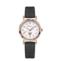 Nouvelle Montre Enfant Mignonne à Quartz avec Cadran Acrylique à Aiguilles – Vente en Gros, Design Élégant Style Forêt Inspiré des Examens