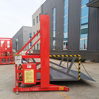 Plate-forme mobile de chargement de camions conteneurs de 2 tonnes, rampe de déchargement hydraulique pour le chargement et le déchargement de chariots élévateurs