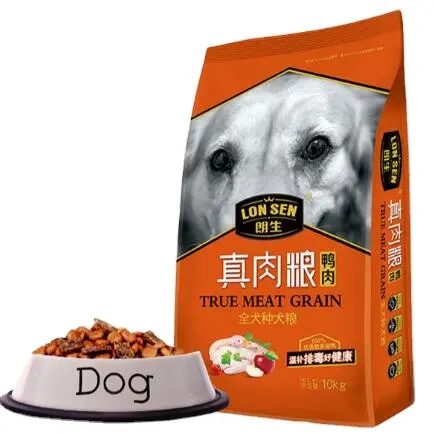 Mejora la inmunidad Premium comida para perros adultos al por mayor fábrica de alimentos para perros comida natural para perros a la venta