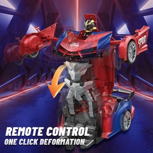 Juguete Infantil Robot Transformable con un Solo Clic, Coche Eléctrico a <span class=keywords><strong>Control</strong></span> Remoto, Modelo de Coche Deportivo, Alcance de 30 m - Product Image 4