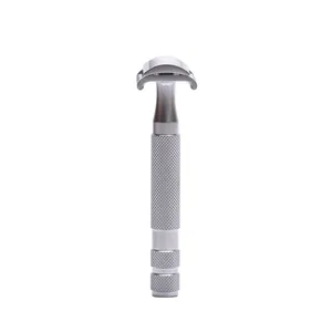 Combs Shaving Razors YAQI Mens Shaving Open Comb Double Edge Stainless Steel Safety Razor Custom Logo